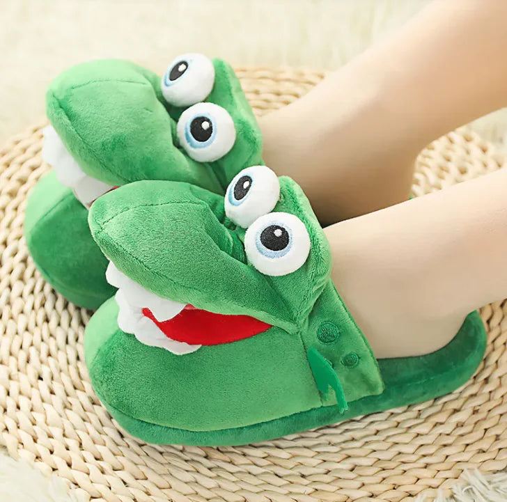 Pantuflas de felpa Snuggle Mouth